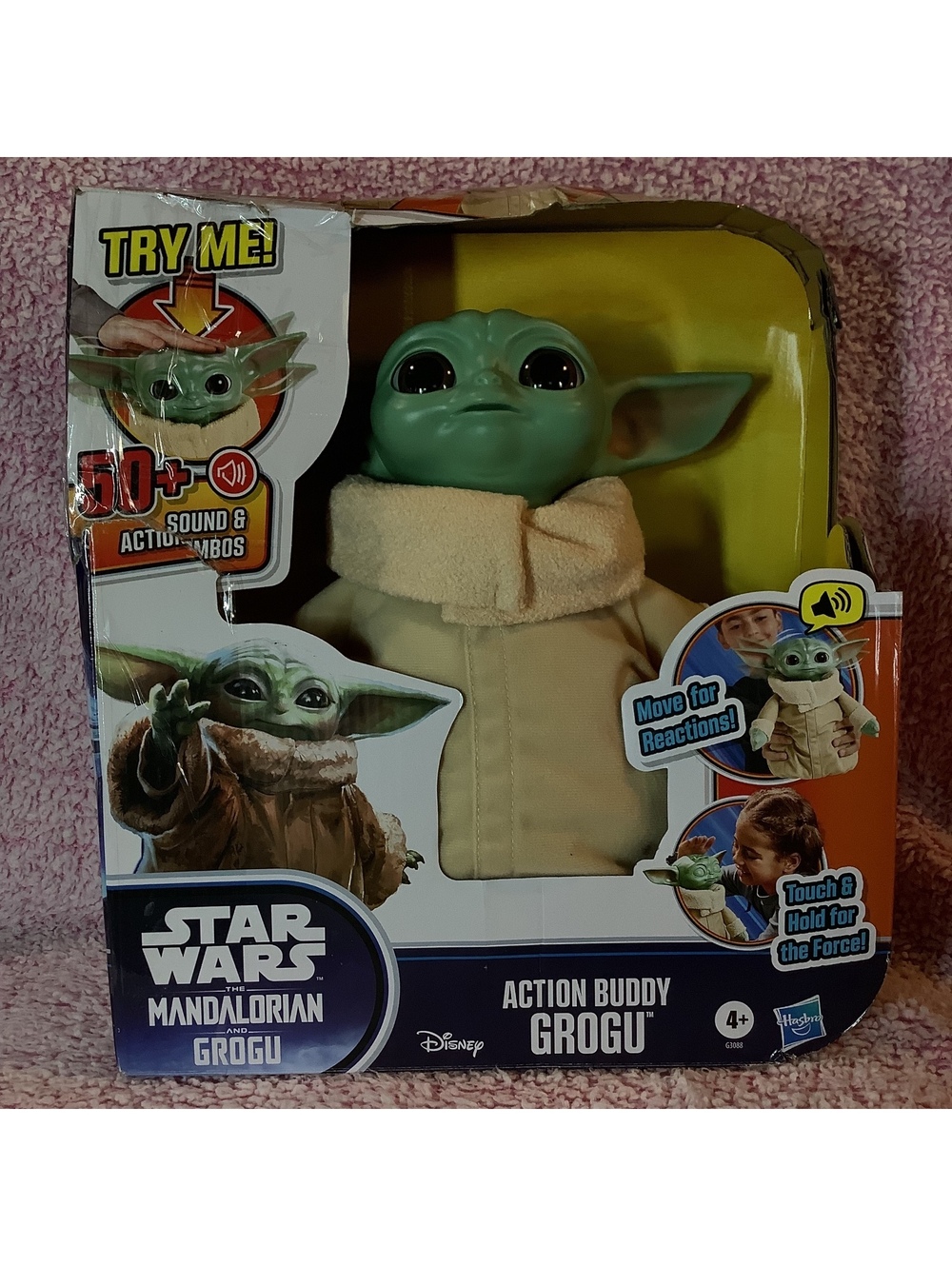 Star Wars The Mandalorian Grogu Action Buddy Figure